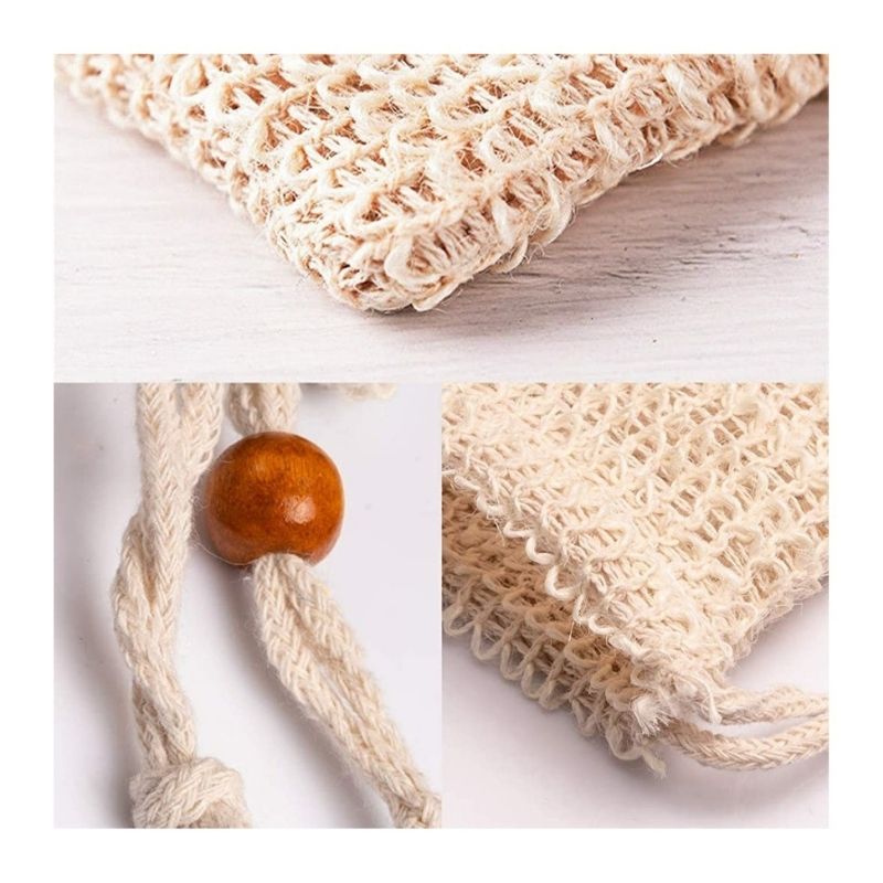 Natural Sisal Soap Bag - The Wild Nettle Co.