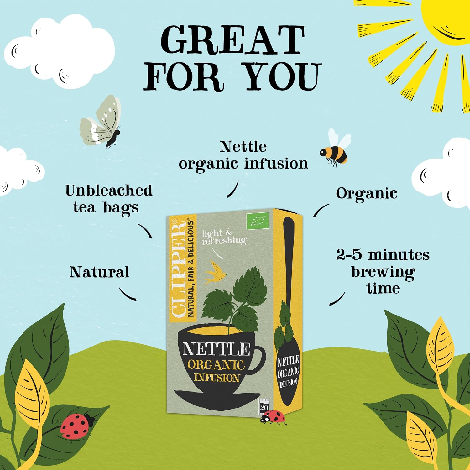 organic Nettle leaf tea