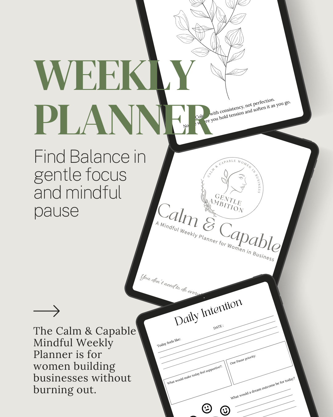weekly planner printable