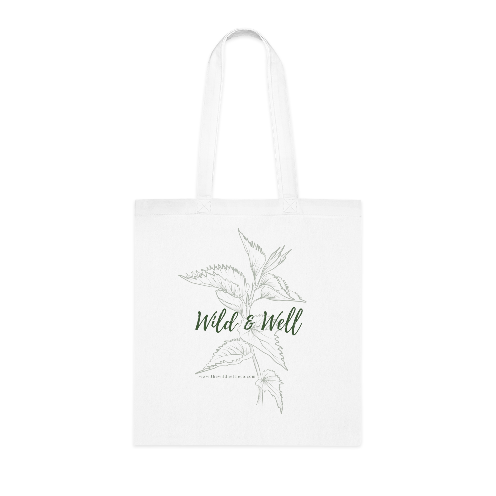 Wild & Well Cotton Tote Bag