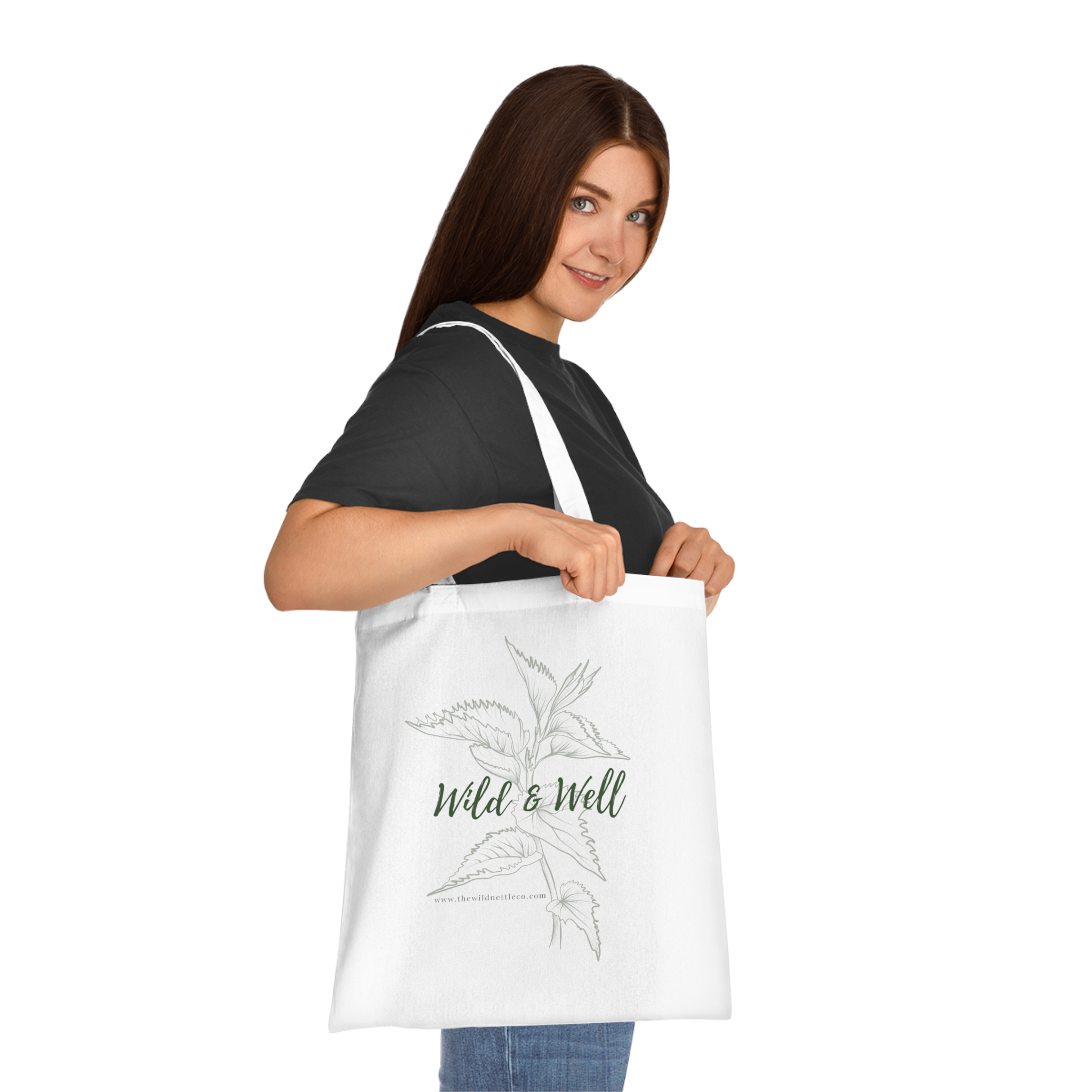 Wild & Well Cotton Tote Bag